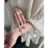 メッシュ リボンデザイン ルーズ カーディガン | Ada. | 詳細画像57