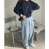 センターシームデザイン ケミカル デニム | Ada. | 詳細画像13