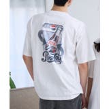 【DISCUS×PEPSI】バックプリント ルーズ 半袖T | Ada. | 詳細画像2