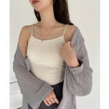 カップ付き ダブルストラップ キャミソール | Ada. | 詳細画像11 