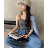 カップ付き ダブルストラップ キャミソール | Ada. | 詳細画像2 