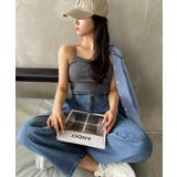カップ付き ダブルストラップ キャミソール | Ada. | 詳細画像3 