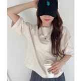パール付き 半袖 Tシャツ | Ada. | 詳細画像18 