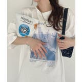 カラーフォトプリント ビッグTシャツ | Ada. | 詳細画像6