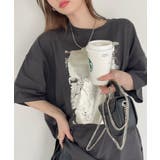 箔プリント ビッグTシャツ | Ada. | 詳細画像11 