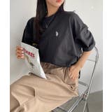 U.S. POLO ASSN. ワンポイント刺繍 オーバーサイズ ビッグT | Ada. | 詳細画像20 