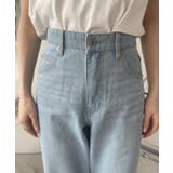 箔プリント デニム パンツ | Ada. | 詳細画像16 