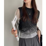 箔加工 ノースリーブ サマーニット | Eclat one | 詳細画像11