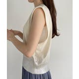 箔加工 ノースリーブ サマーニット | Eclat one | 詳細画像19