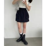 カーゴデザイン ミニスカート | Ada. | 詳細画像8 