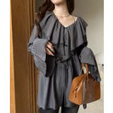 ラッフル カラー ミドル丈 | Eclat one | 詳細画像12