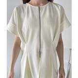 【Eclat one】Wジップ タック入り ポンチ トップス | Eclat one | 詳細画像27 