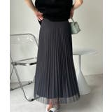 【Eclat one】ストライプ シアー プリーツスカート | Eclat one | 詳細画像8 