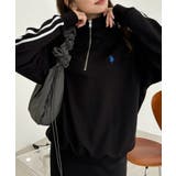 U.S. POLO ASSN. ラインデザイン ハーフジップ スウェット | Ada. | 詳細画像10