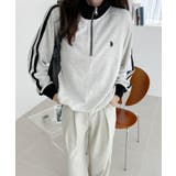 U.S. POLO ASSN. ラインデザイン ハーフジップ スウェット | Ada. | 詳細画像16