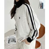U.S. POLO ASSN. ラインデザイン ハーフジップ スウェット | Ada. | 詳細画像17