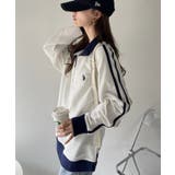 U.S. POLO ASSN. ラインデザイン ハーフジップ スウェット | Ada. | 詳細画像20