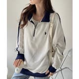 U.S. POLO ASSN. ラインデザイン ハーフジップ スウェット | Ada. | 詳細画像21