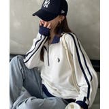 U.S. POLO ASSN. ラインデザイン ハーフジップ スウェット | Ada. | 詳細画像24