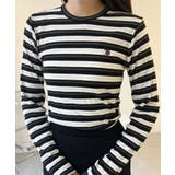 U.S. POLO ASSN. ラメ リブ ボーダー クルーネック Tシャツ | Ada. | 詳細画像27