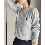 U.S. POLO ASSN. 総ケーブルデザイン クルーネック ニット | Ada. | 詳細画像20