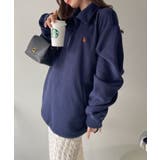U.S. POLO ASSN. フリース素材 ハーフジップ アノラック | Ada. | 詳細画像11