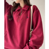 U.S. POLO ASSN. フリース素材 ハーフジップ アノラック | Ada. | 詳細画像17