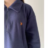 U.S. POLO ASSN. フリース素材 ハーフジップ アノラック | Ada. | 詳細画像49