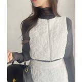 【Eclat one】花柄 ふくれジャガード | Eclat one | 詳細画像16 