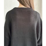 ローズ ジャガード オーバーサイズ ニット | Ada. | 詳細画像39