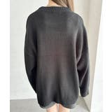 ローズ ジャガード オーバーサイズ ニット | Ada. | 詳細画像40