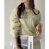 チュールドッキング ミックスカラー ニット | Eclat one | 詳細画像17 