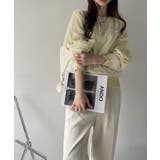 チュールドッキング ミックスカラー ニット | Eclat one | 詳細画像18 