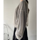 チュールドッキング ミックスカラー ニット | Eclat one | 詳細画像24 