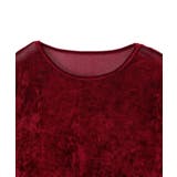 シアー ベロア クルーネック ロングスリーブ トップス | Ada. | 詳細画像42