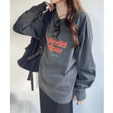 フェスデザイン ヴィンテージライク 長袖 Tシャツ | Ada. | 詳細画像18