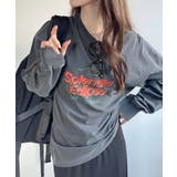 フェスデザイン ヴィンテージライク 長袖 Tシャツ | Ada. | 詳細画像22