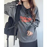 フェスデザイン ヴィンテージライク 長袖 Tシャツ | Ada. | 詳細画像23