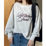 刺繍ロゴ オフショル スウェット | Ada. | 詳細画像13