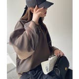 【Eclat one】シアー ドッキング ランタンスリーブ ブラウス | Eclat one | 詳細画像19