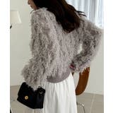 【Eclat one】 クルーネック フェザー ニット | Eclat one | 詳細画像11