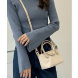 ナイロン フェイクレザードッキング ミニ ショルダーバッグ | Ada. | 詳細画像17