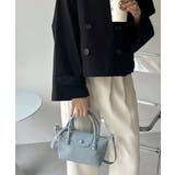 ナイロン フェイクレザードッキング ミニ ショルダーバッグ | Ada. | 詳細画像21
