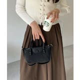 ナイロン フェイクレザードッキング ミニ ショルダーバッグ | Ada. | 詳細画像8