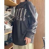 タックデザイン ロゴプリント 裏毛スウェット | Ada. | 詳細画像20