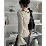 【Eclat one】配色ヘンリーネック リブニット | Eclat one | 詳細画像22