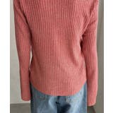 【Eclat one】配色ヘンリーネック リブニット | Eclat one | 詳細画像27