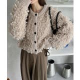 【Eclat one】ループ編み 2WAYニットカーディガン | Eclat one | 詳細画像13