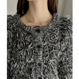 【Eclat one】ループ編み 2WAYニットカーディガン | Eclat one | 詳細画像21