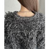 【Eclat one】ループ編み 2WAYニットカーディガン | Eclat one | 詳細画像23